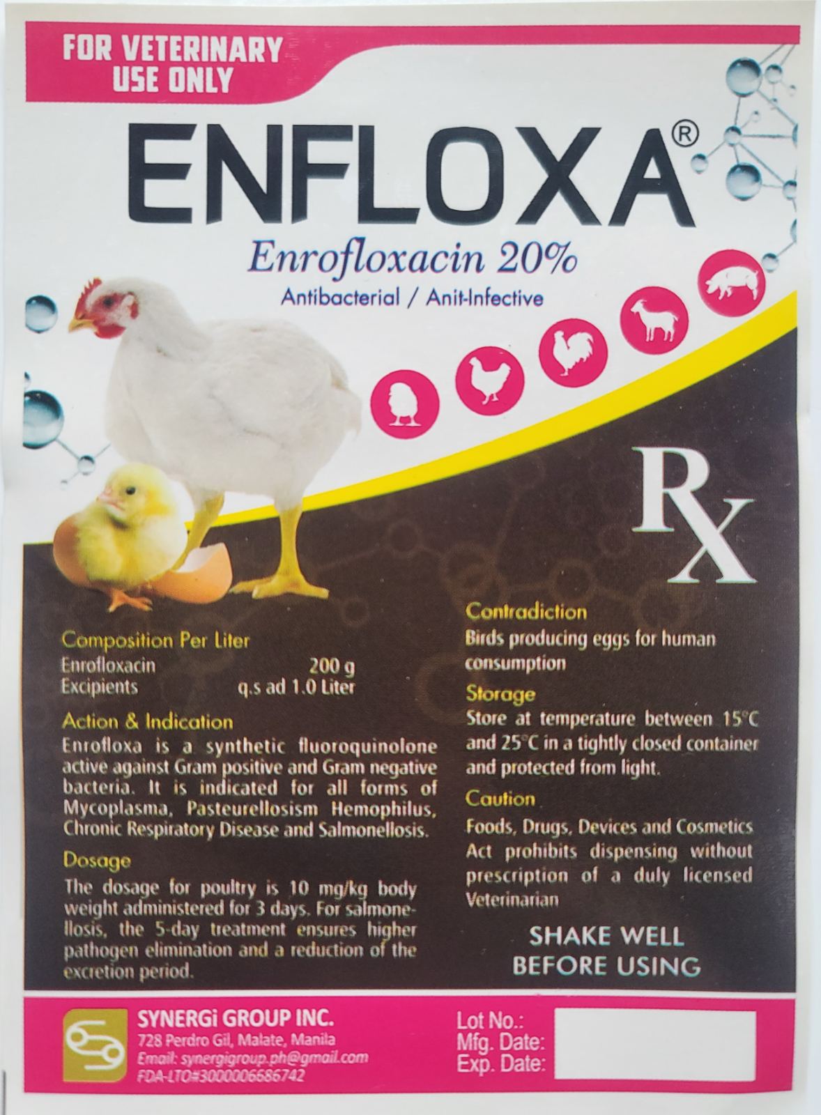 ENFLOXA (Enrofloxacin)