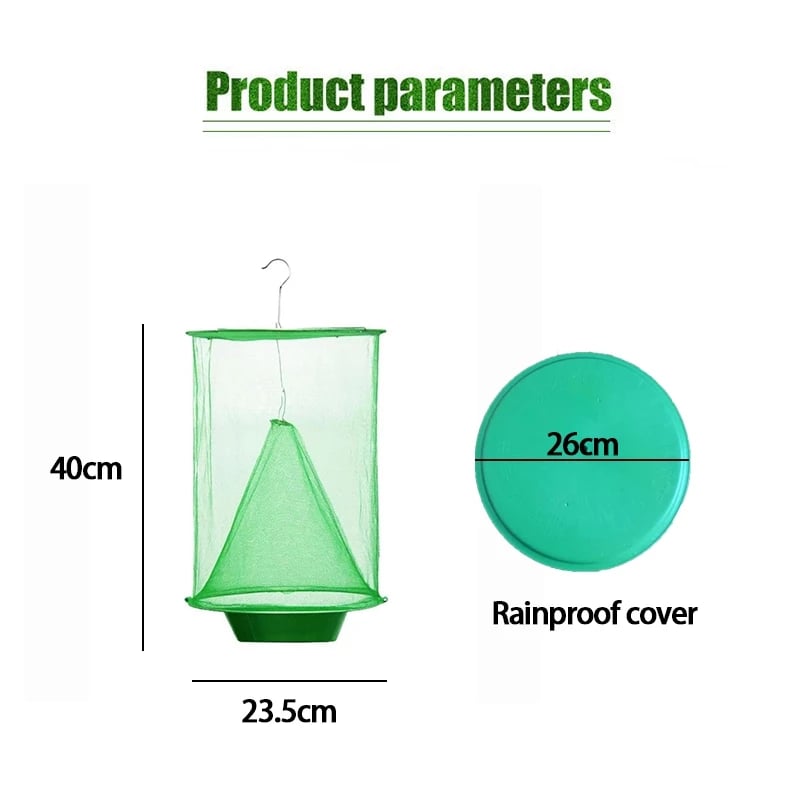 Fly Trap Net  [ + FREE 2sachet FLY BAIT ]