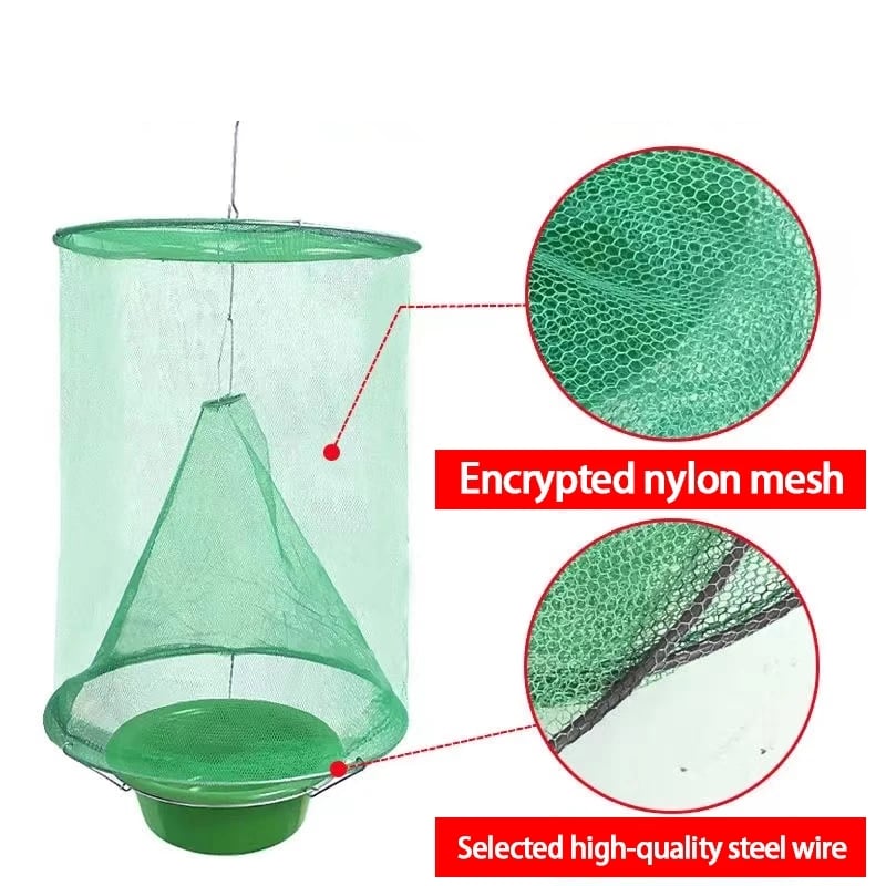 Fly Trap Net  [ + FREE 2sachet FLY BAIT ]